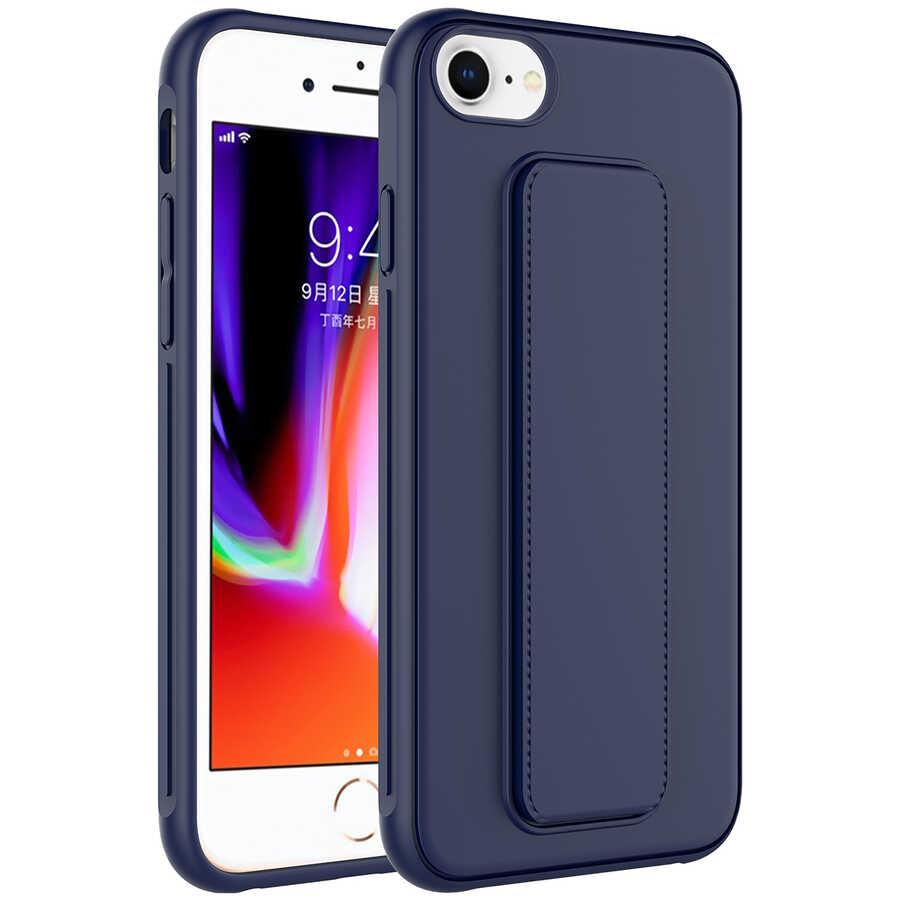 Apple iPhone SE 2020 Uyumlu Kılıf Zore Qstand Kapak