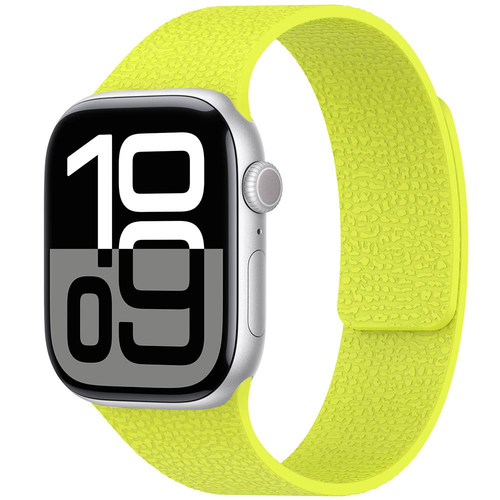 Apple Watch 10 46mm Zore KRD-136 Kabartma Desenli Silikon Kordon