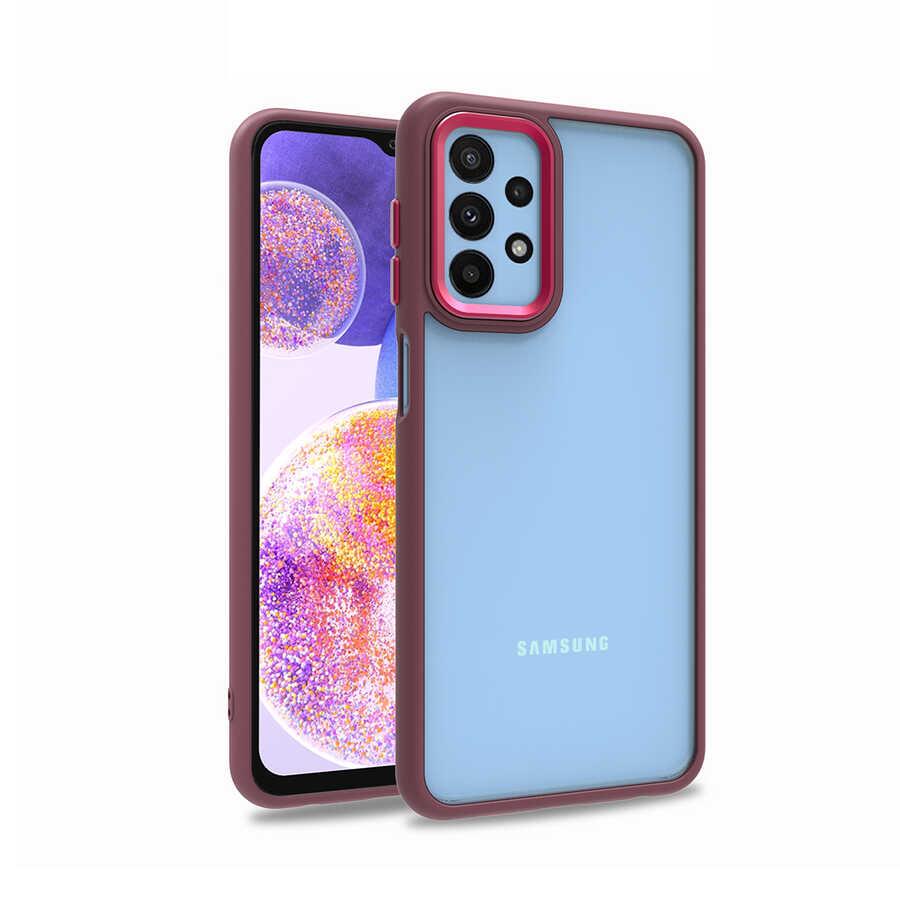 Galaxy A23 Uyumlu Kılıf Zore Flora Kapak