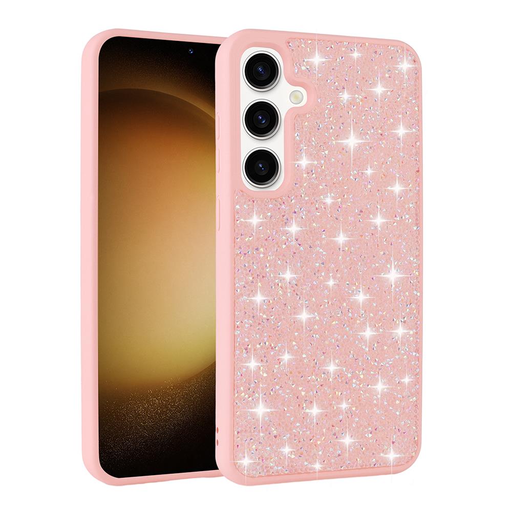 Galaxy A25 Uyumlu Kılıf Parlak Taşlı Tasarım Zore Pırlanta Kapak