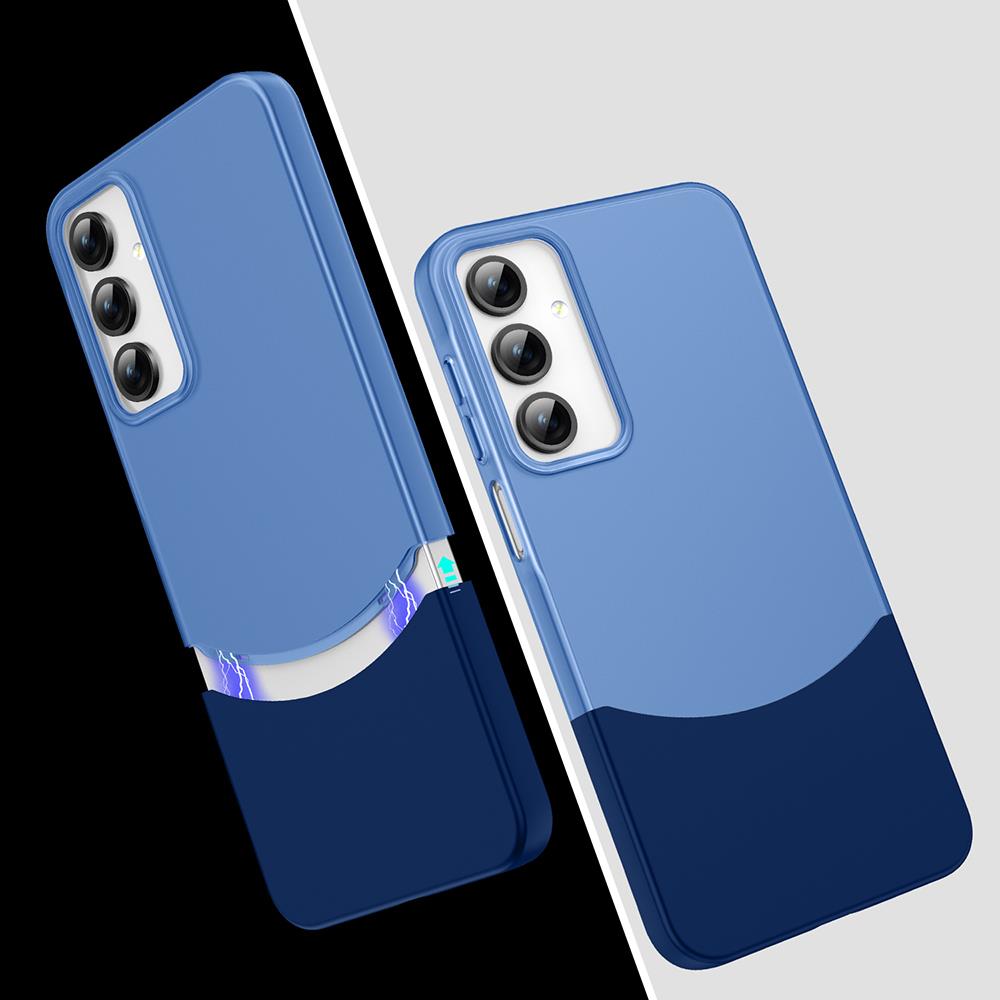 Galaxy A55 Uyumlu Kılıf Mıknatıslı Zore Duble Kapak