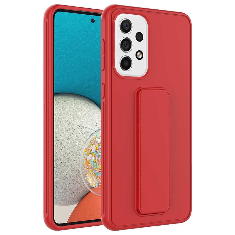Galaxy A72 Uyumlu Kılıf Zore Qstand Kapak