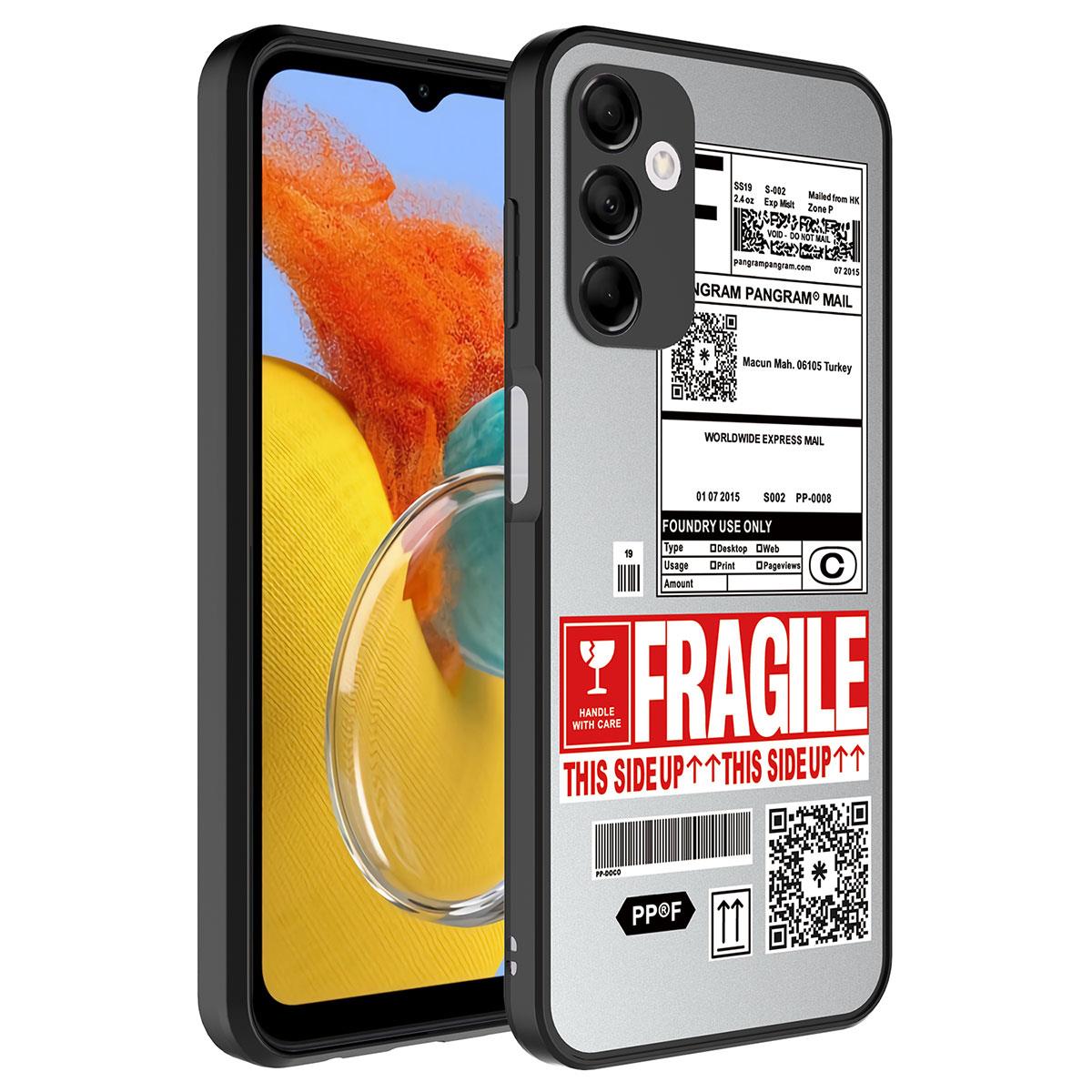 Galaxy M14 Uyumlu Kılıf Aynalı Desenli Kamera Korumalı Parlak Zore Mirror Kapak