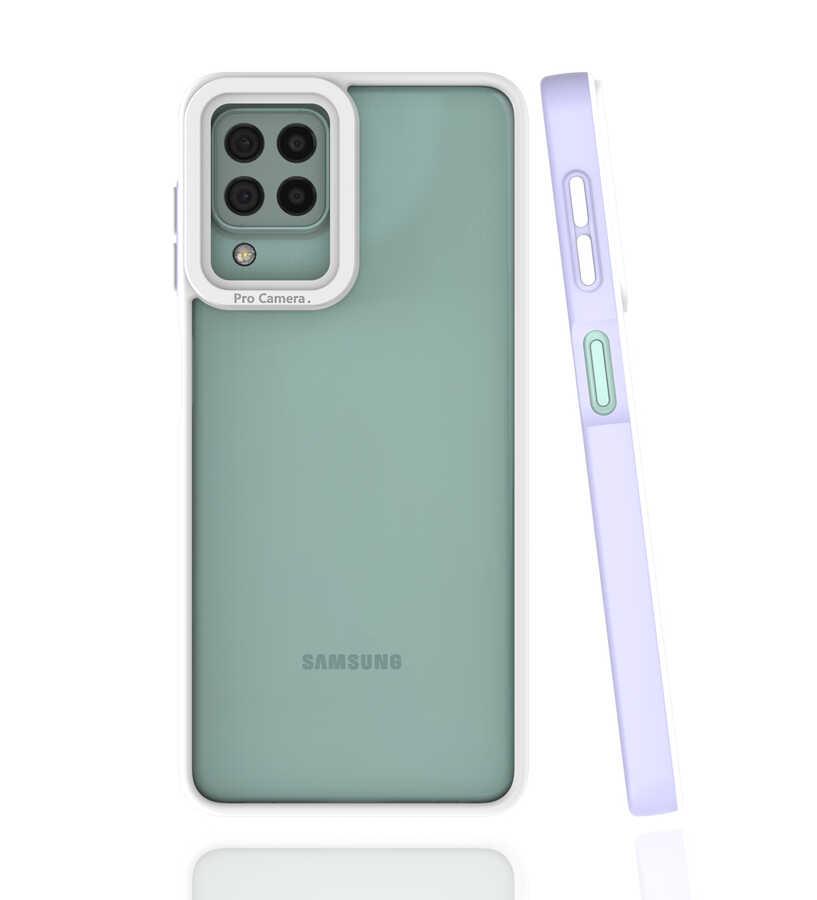 Galaxy M22 Uyumlu Kılıf Zore Mima Kapak