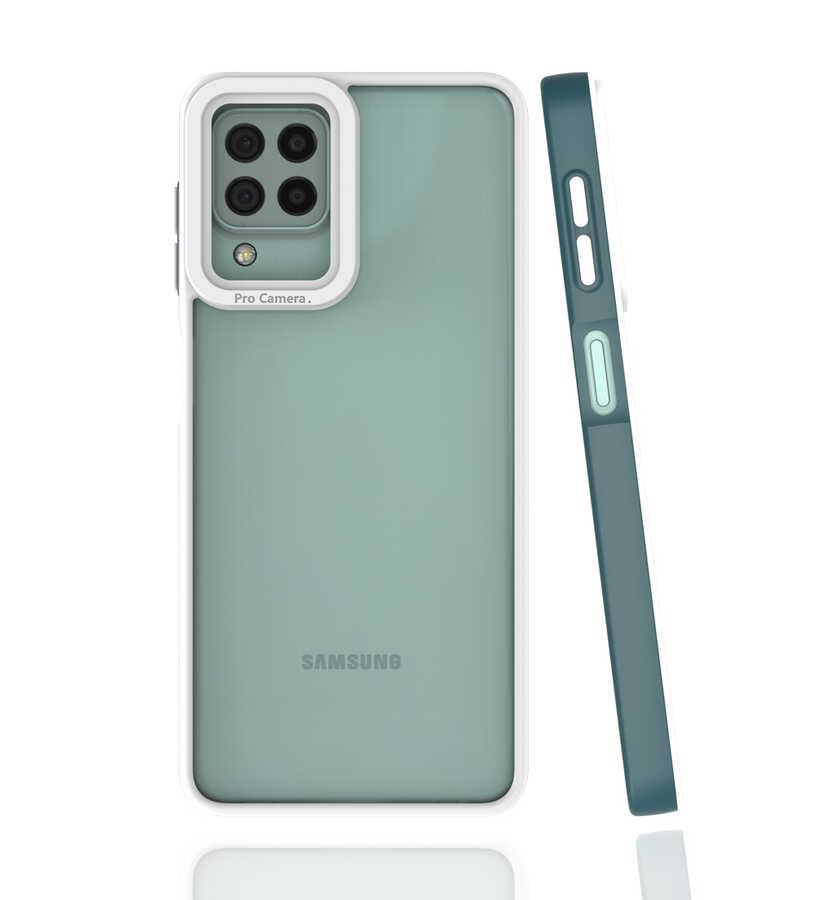 Galaxy M22 Uyumlu Kılıf Zore Mima Kapak