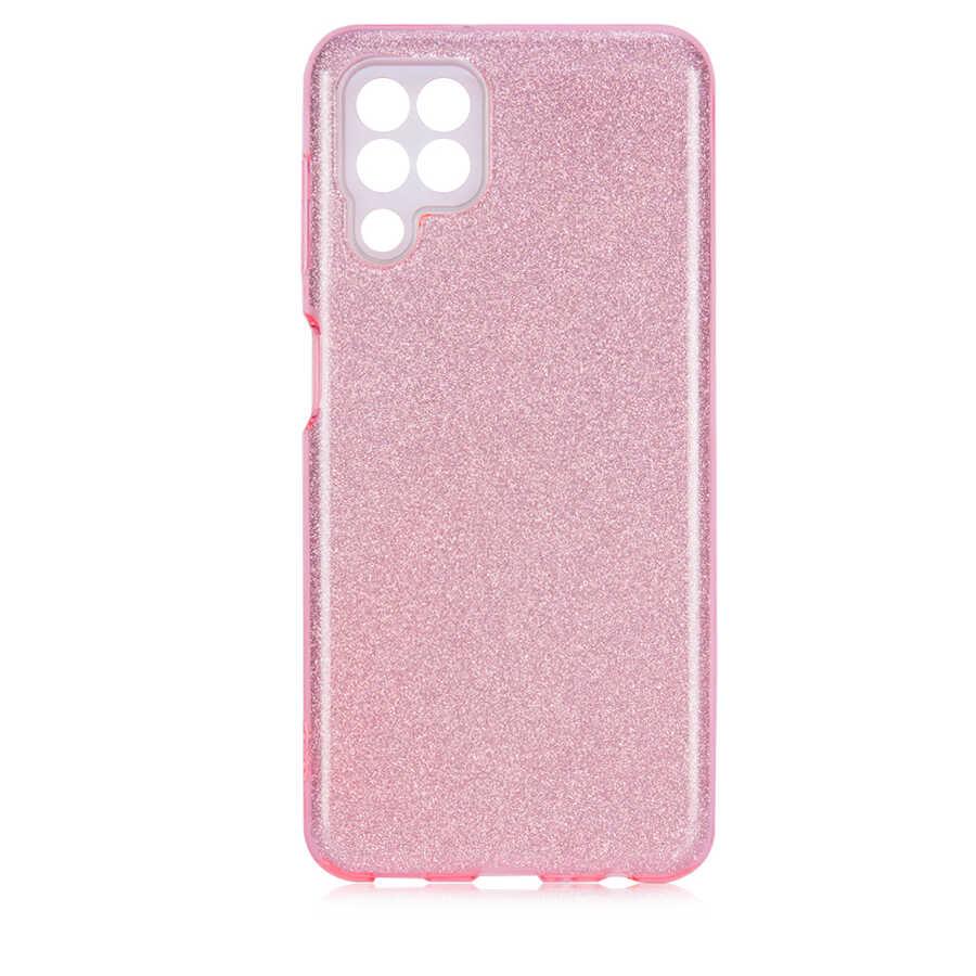Galaxy M22 Uyumlu Kılıf Zore Shining Silikon