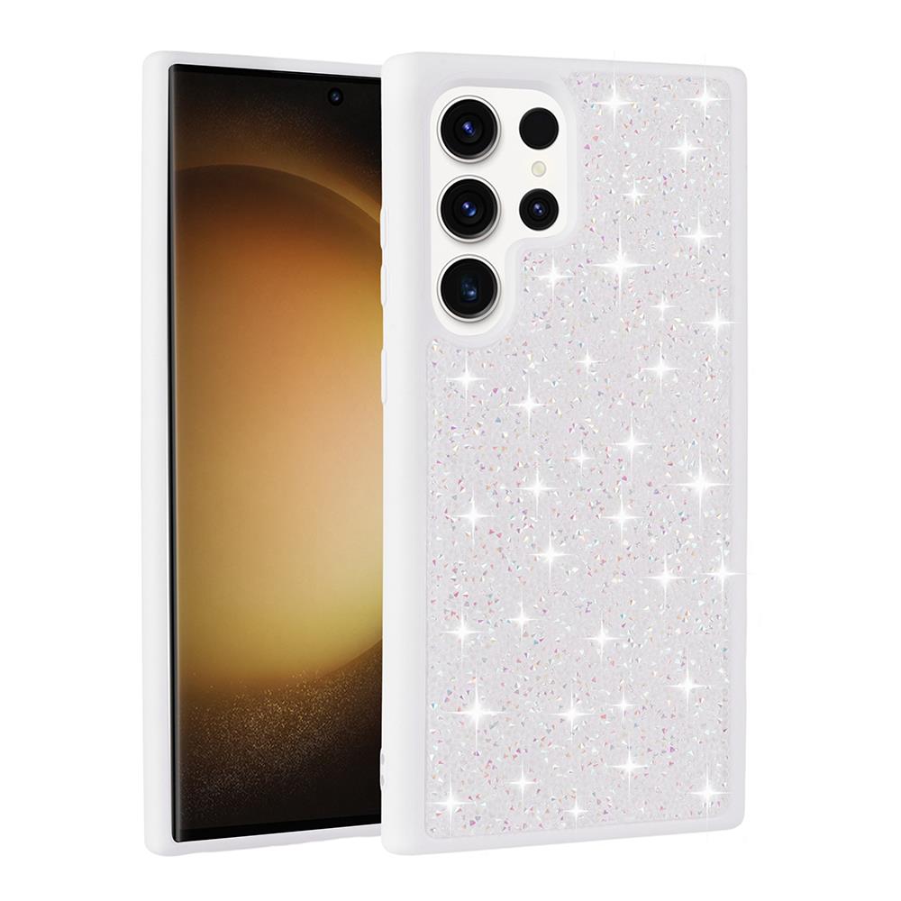 Galaxy S22 Ultra Uyumlu Kılıf Parlak Taşlı Tasarım Zore Pırlanta Kapak