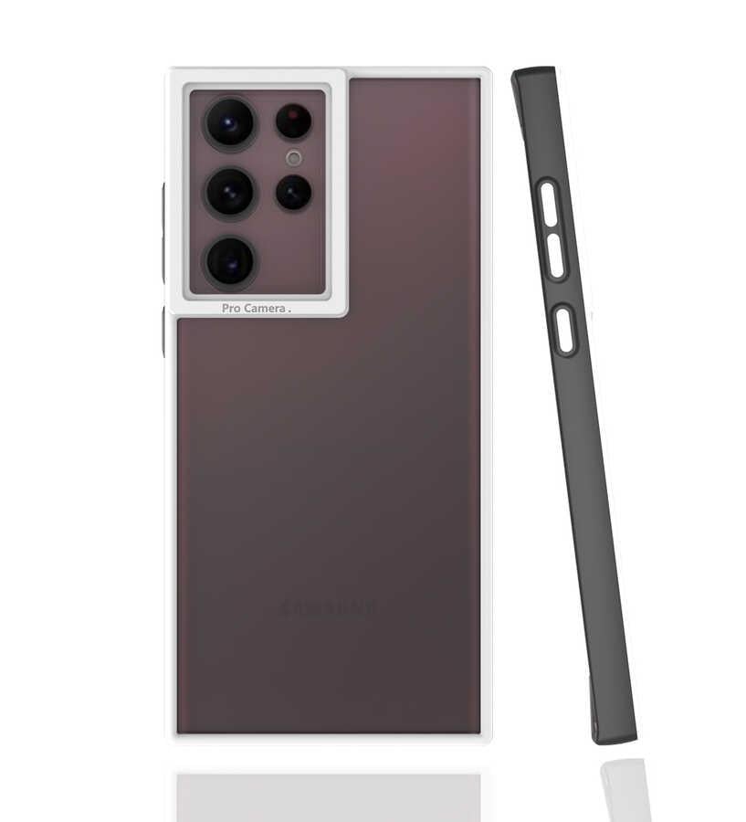 Galaxy S22 Ultra Uyumlu Kılıf Zore Mima Kapak