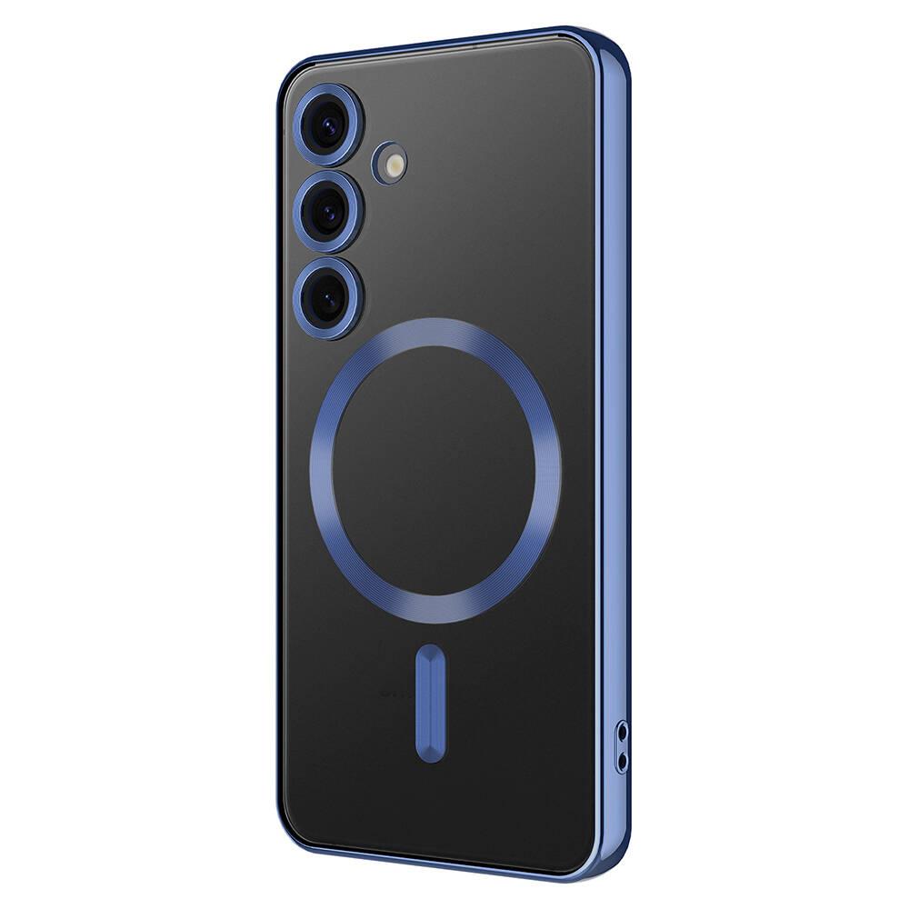 Galaxy S24 Plus Uyumlu Kılıf Kamera Korumalı M-safe Wireless Şarj Özellikli Zore Demre Kapak