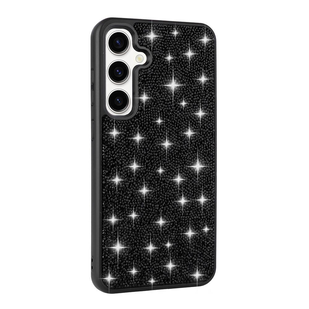 Galaxy S24 Plus Uyumlu Kılıf Parlak Taşlı Tasarım Zore Pırlanta Kapak