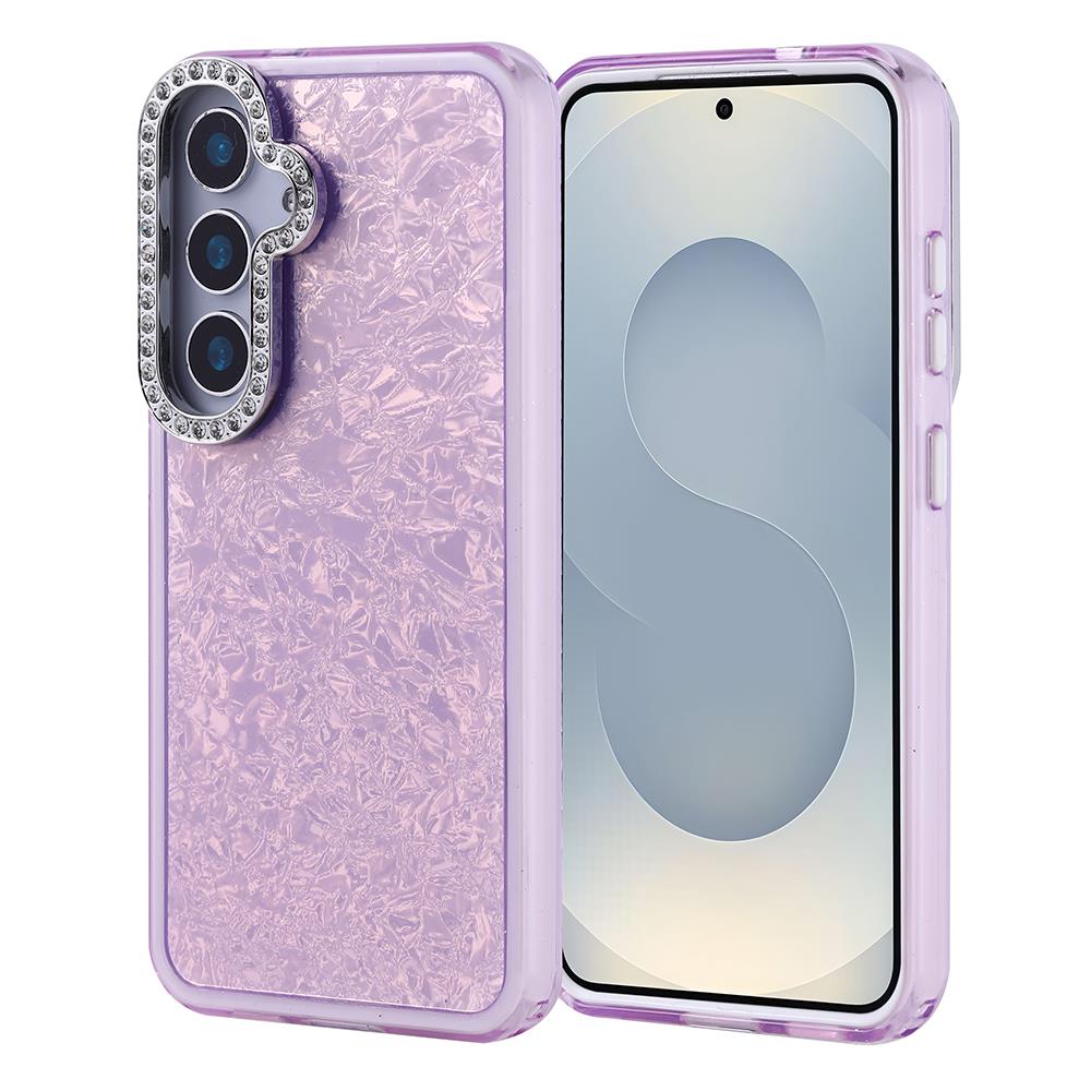 Galaxy S24 Uyumlu Kılıf Taşlı Tasarımlı Zore Kapi Kapak