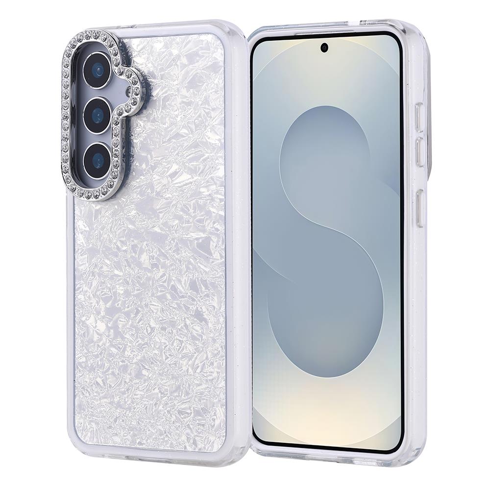 Galaxy S24 Uyumlu Kılıf Taşlı Tasarımlı Zore Kapi Kapak