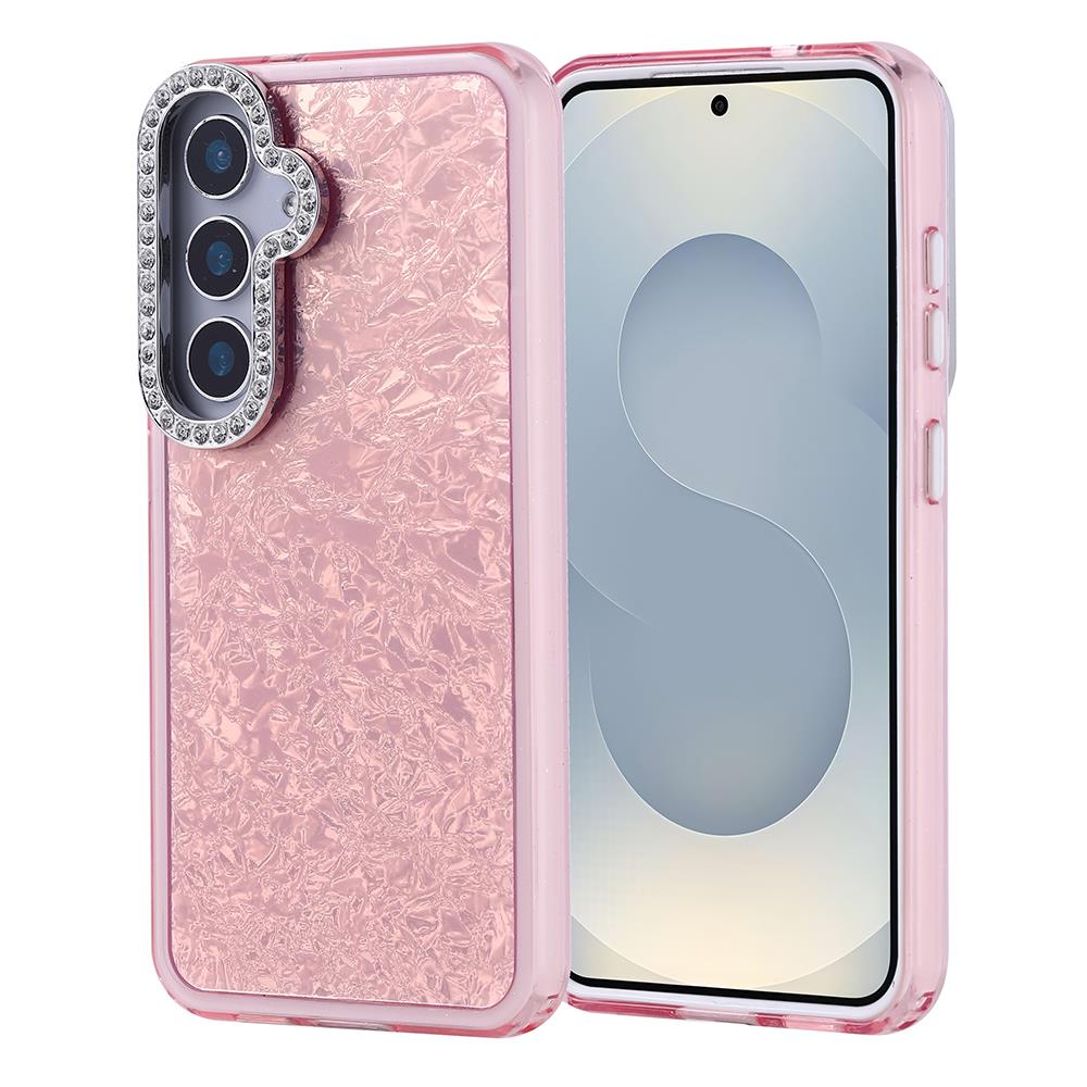 Galaxy S24 Uyumlu Kılıf Taşlı Tasarımlı Zore Kapi Kapak