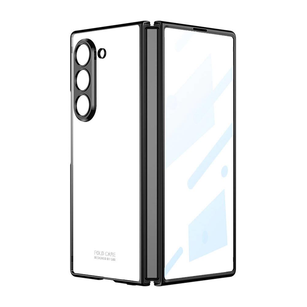 Galaxy Z Fold 6 Uyumlu Kılıf Zore Full Camlı Kıpta Kapak