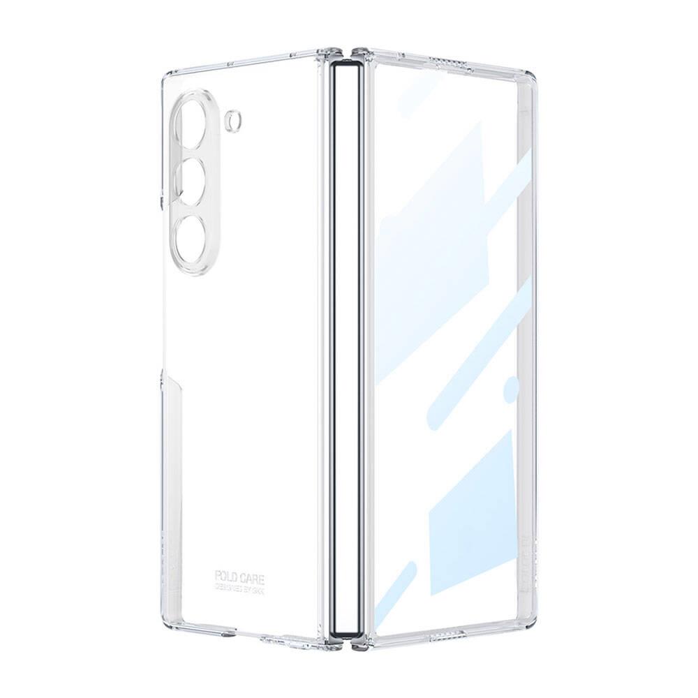 Galaxy Z Fold 6 Uyumlu Kılıf Zore Full Camlı Kıpta Kapak