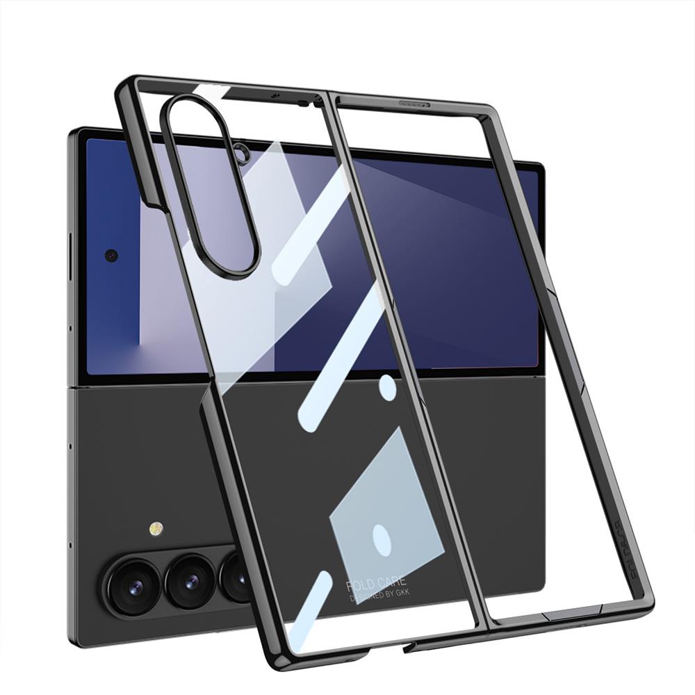 Galaxy Z Fold 7 Uyumlu Kılıf Zore Full Camlı Kıpta Kapak