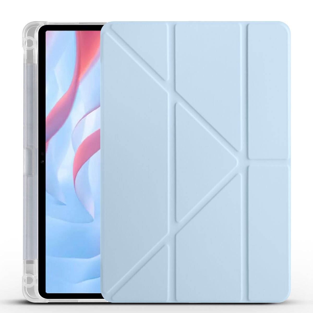 Huawei Honor Pad X9 11.5 Uyumlu Kılıf Zore Tri Folding Kalem Bölmeli Standlı Uyumlu Kılıf