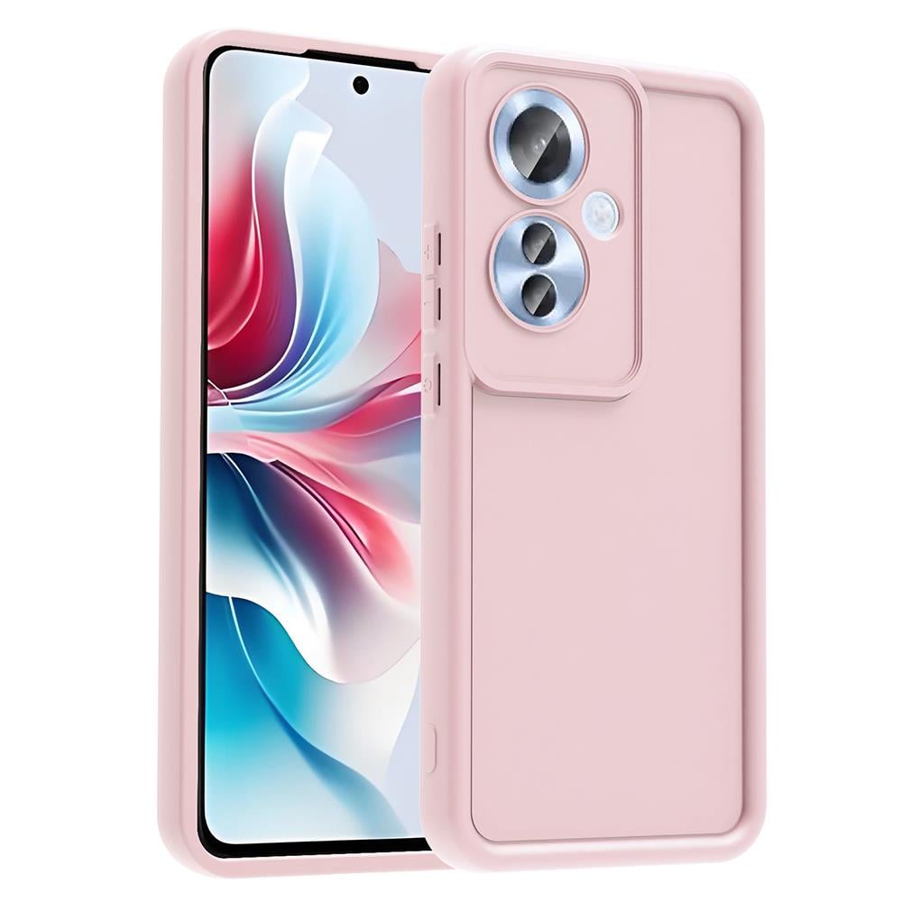 Oppo Reno 11F Uyumlu Kılıf Kamera Korumalı Zore Ananas Kapak