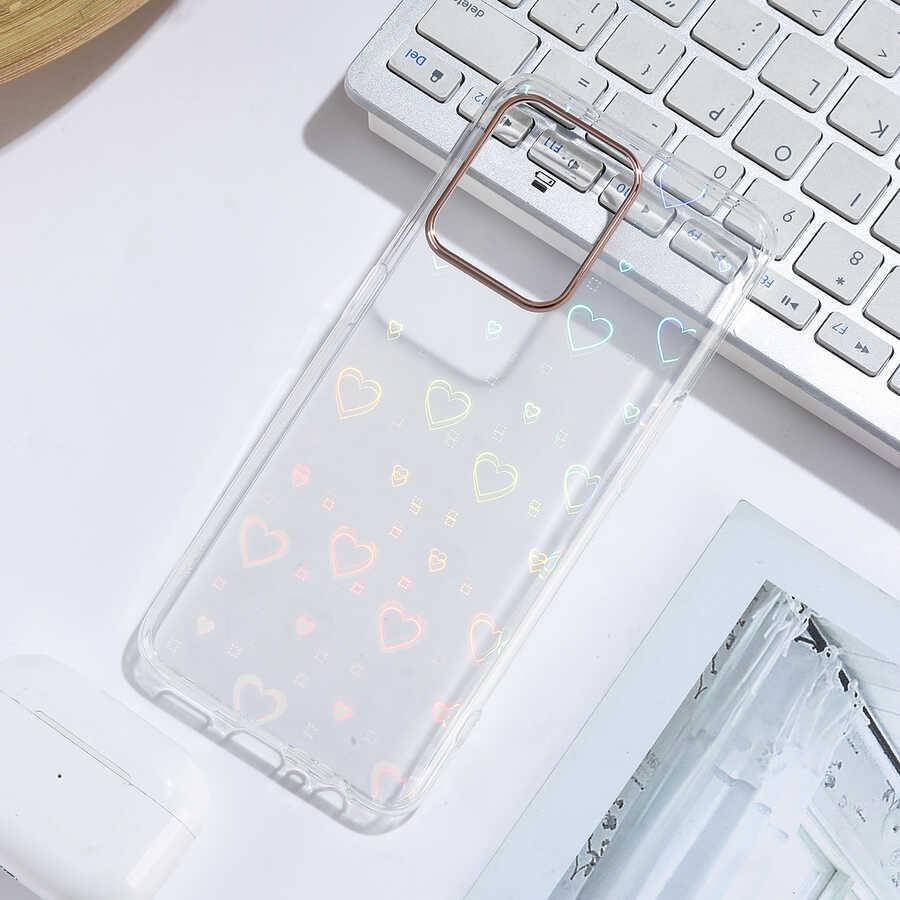 Oppo Reno 5 Lite Uyumlu Kılıf Zore Sidney Desenli Sert Kapak