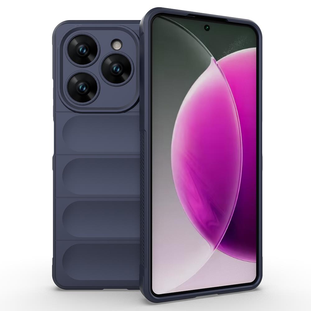Tecno Spark 20 Pro 4G Uyumlu Kılıf Esnek TPU Oyuklu Arka Yüzey Tasarımlı Zore Etnik Silikon Kapak