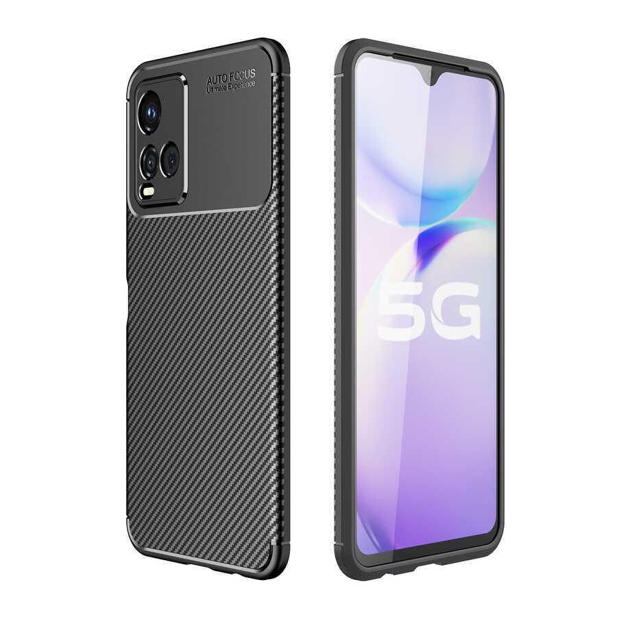 Vivo Y32 Uyumlu Kılıf Zore Negro Silikon Kapak