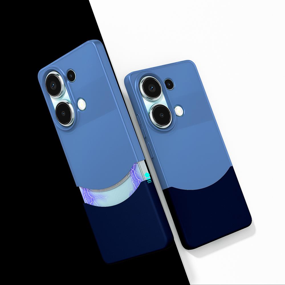 Xiaomi Redmi Note 13 Pro 4G Uyumlu Kılıf Mıknatıslı Zore Duble Kapak