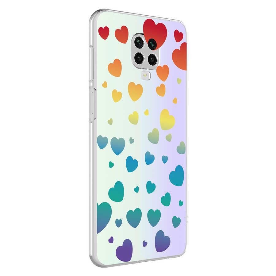 Xiaomi Redmi Note 9 Pro 5G Uyumlu Kılıf Zore M-Blue Desenli Kapak