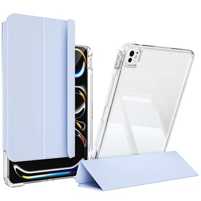 ​​​Apple iPad Pro 11 2024 Uyumlu Kılıf Magnetik Ayrılabilen Airbagli Zore Sliding Tablet Uyumlu Kılıfı