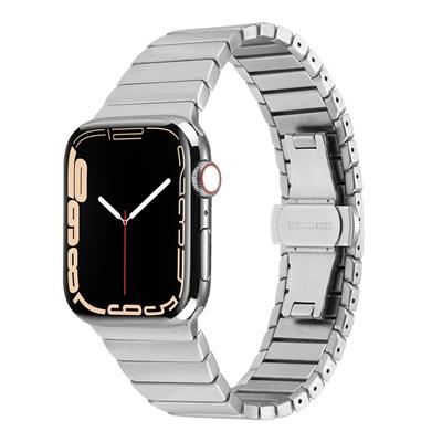 ​​​Apple Watch 7 41mm Kordon KRD-79 Metal Strap Kayış