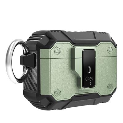 Apple Airpods 3. Nesil Zore Airbag 35 Darbelere Karşı Dayanıklı Düğmeli Uyumlu Kılıf