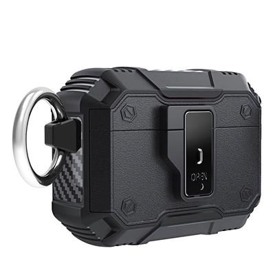 Apple Airpods 3. Nesil Zore Airbag 35 Darbelere Karşı Dayanıklı Düğmeli Uyumlu Kılıf