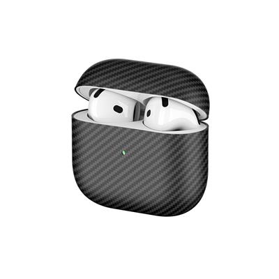 Apple Airpods 4 Zore Airbag 43 600D Karbon Fiber Kulaklık Uyumlu Kılıfı