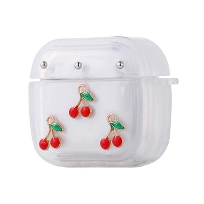 Apple Airpods 4 Zore Airbag 44 Airbag Tasarımlı Simli Şeffaf Kutup Uyumlu Kılıf