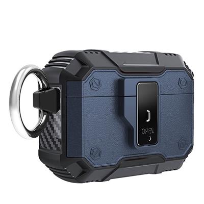 Apple Airpods Pro 2 Zore Airbag 35 Darbelere Karşı Dayanıklı Düğmeli Uyumlu Kılıf