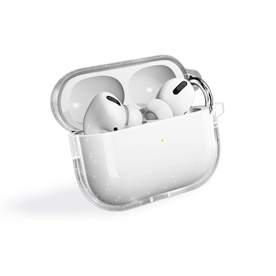 Apple Airpods Pro 2 Zore Allstar Airbag 32 Parlayan Simli Saydam Renkli Uyumlu Kılıf