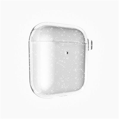 Apple Airpods Zore Allstar Airbag 32 Parlayan Simli Saydam Renkli Uyumlu Kılıf