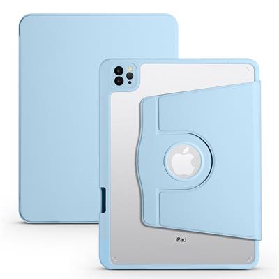 Apple iPad Air 11 2025 M3 Uyumlu Kılıf Zore Termik Kalem Bölmeli Dönebilen Standlı Uyumlu Kılıf