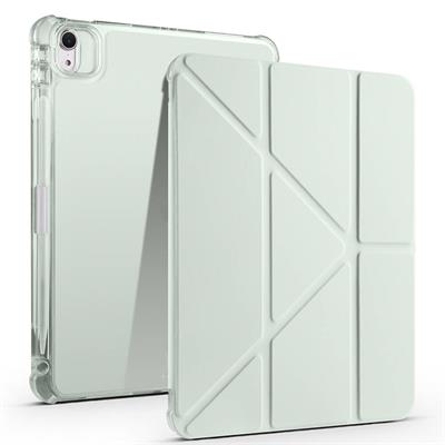 Apple iPad Air 11 2025 M3 Uyumlu Kılıf Zore Tri Folding Kalem Bölmeli Standlı Uyumlu Kılıf