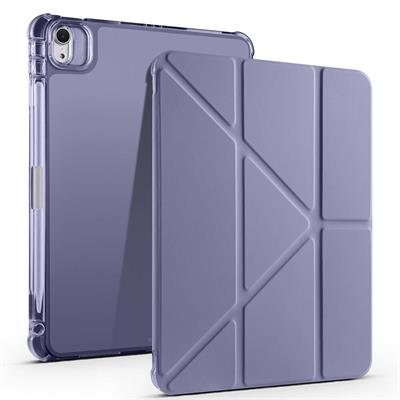 Apple iPad Air 11 2025 M3 Uyumlu Kılıf Zore Tri Folding Kalem Bölmeli Standlı Uyumlu Kılıf