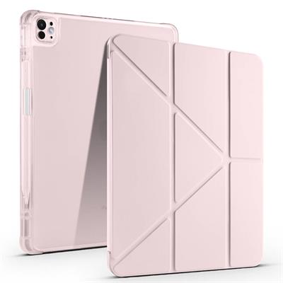 Apple iPad Air 13 2024 Uyumlu Kılıf Zore Tri Folding Kalem Bölmeli Standlı Uyumlu Kılıf