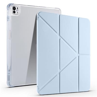 Apple iPad Air 13 2024 Uyumlu Kılıf Zore Tri Folding Kalem Bölmeli Standlı Uyumlu Kılıf