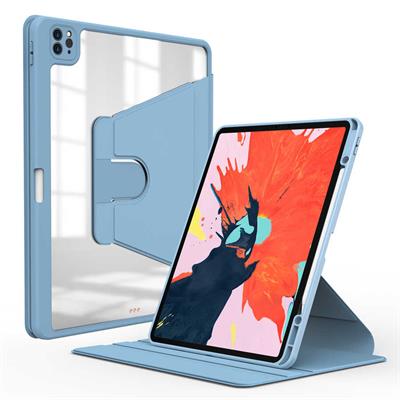 Apple iPad Pro 11 2022 M2 Uyumlu Kılıf Zore Nayn Dönebilen Standlı Uyumlu Kılıf