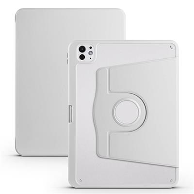 Apple iPad Pro 11 2024 Uyumlu Kılıf Zore Termik Kalem Bölmeli Dönebilen Standlı Uyumlu Kılıf