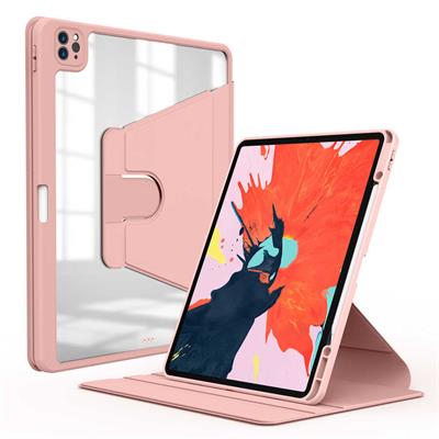 Apple iPad Pro 12.9 2022 M2 Uyumlu Kılıf Zore Nayn Dönebilen Standlı Uyumlu Kılıf