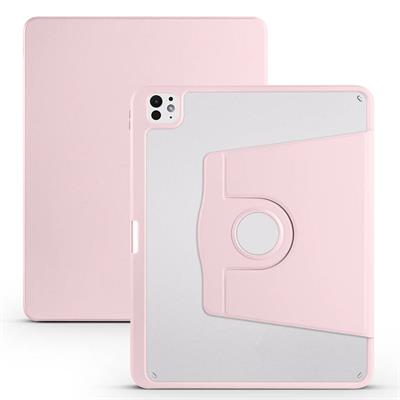 Apple iPad Pro 13 2024 Uyumlu Kılıf Zore Termik Kalem Bölmeli Dönebilen Standlı Uyumlu Kılıf