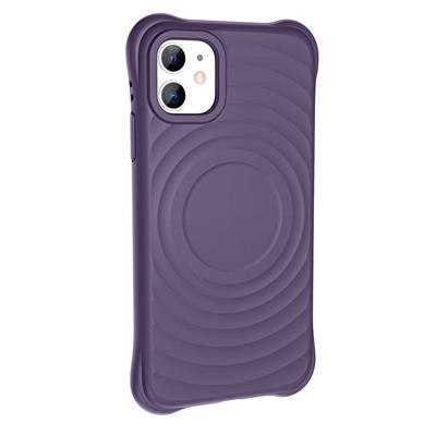 Apple iPhone 11 M-safe Şarj Özellikli Airbagli Mat Görünümlü Zore Hepi Kapak