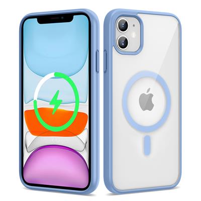 Apple iPhone 11 Uyumlu Kılıf M-safe Wireless Şarj Özellikli Silikon Zore Ege Kapak