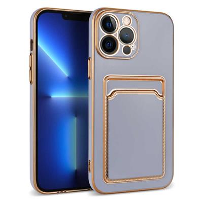 Apple iPhone 12 Pro Uyumlu Kılıf Zore Bark Kartlıklı Kapak