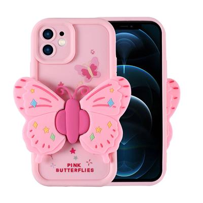 Apple iPhone 12 Uyumlu Kılıf Kamera Korumalı Figür Tasarımlı Zore Kapya Kapak