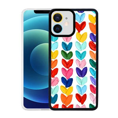 Apple iPhone 12 Uyumlu Kılıf Zore M-Fit Desenli Kapak